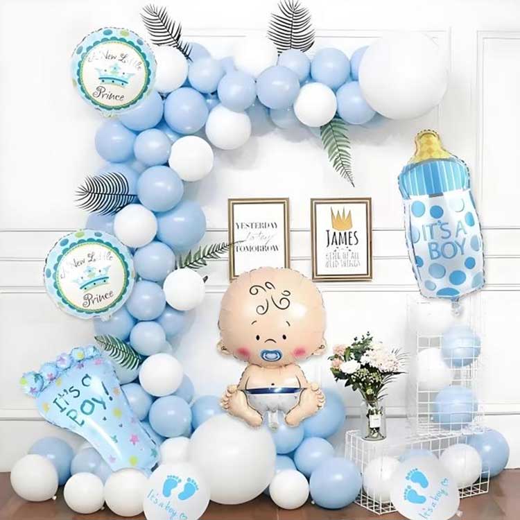 Baby Shower Balloon Arch Decoration Set
