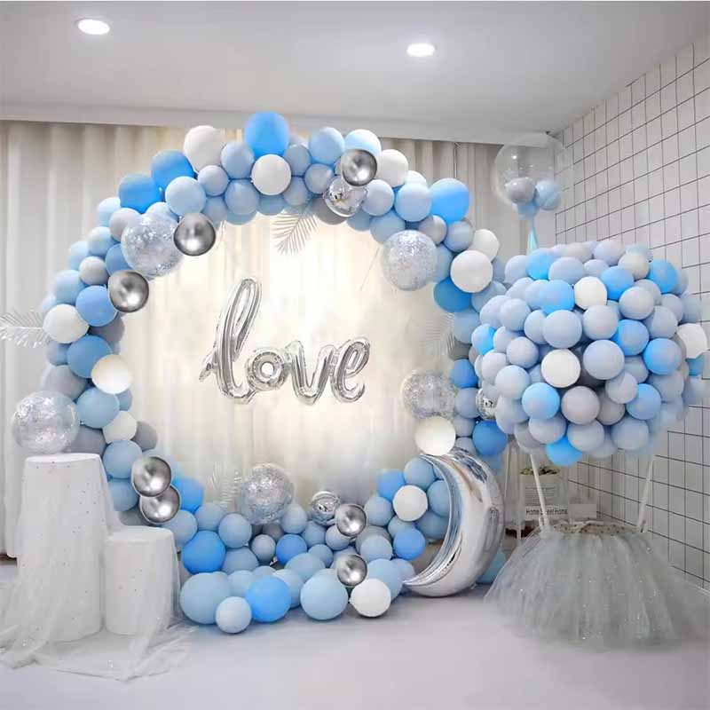 ຊຸດປູມເປົ້າສີຟ້າ Garland Garland Garland