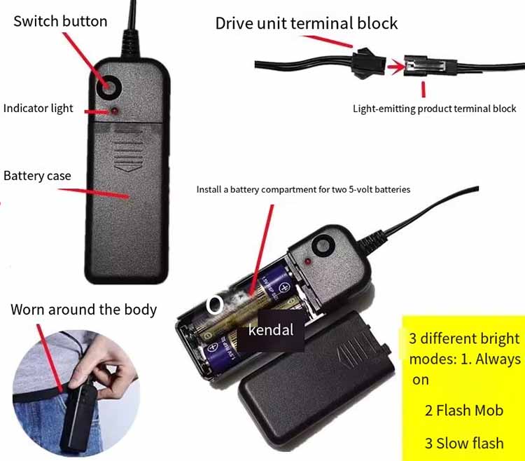 how to use Halloween party led fluorescent colorful hats