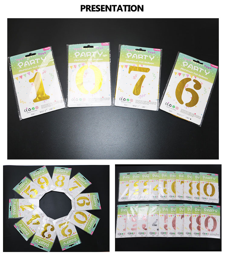 Purple Letter Number Foil Balloon Factory