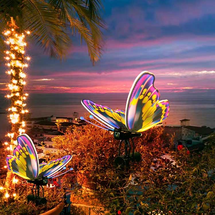 ໄຟ Butterfly LED ແບບເຄື່ອນໄຫວ