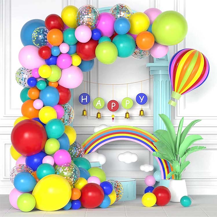 ຊຸດກະໂປງປູມເປົ້າ Rainbow