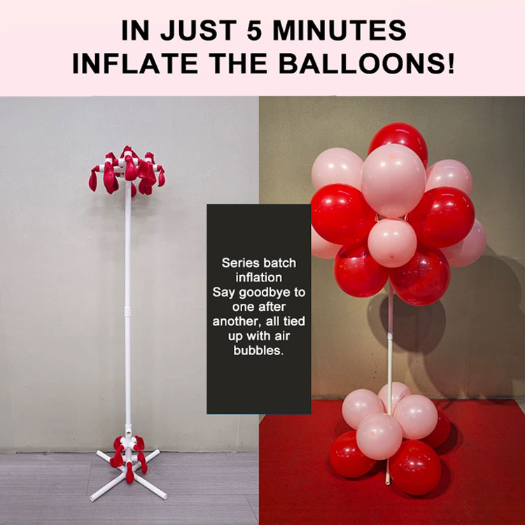 Self Inflating Balloon Arch ເສົາຂະຫນາດນ້ອຍ
