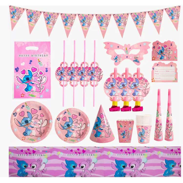 Stitch Disposable Plate Set